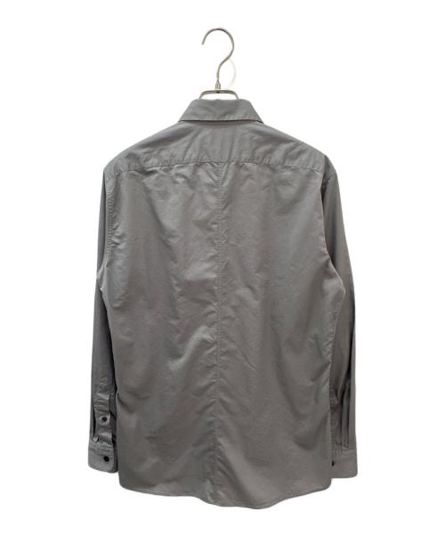 DRIES VAN NOTEN（ドリスヴァンノッテン）DRIES VAN NOTEN (ドリスヴァンノッテン) フラワーモチーフシャツ グレー サイズ:36の古着・服飾アイテム