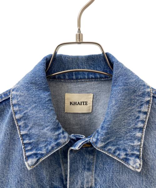 KHAITE（ケイト）KHAITE (ケイト) デニムジャケット ブルー サイズ:Freeの古着・服飾アイテム