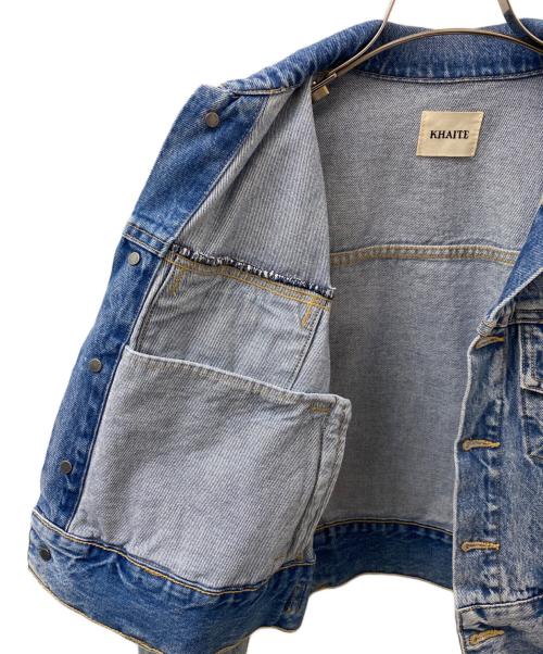 KHAITE（ケイト）KHAITE (ケイト) デニムジャケット ブルー サイズ:Freeの古着・服飾アイテム