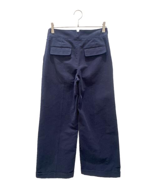 HERMES（エルメス）HERMES (エルメス) セリエボタン センターステッチパンツ/3E0419DM ネイビー サイズ:38の古着・服飾アイテム