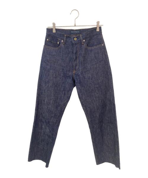 MADISON BLUE（マディソンブルー）MADISON BLUE (マディソンブルー) HEM CUT OFF STRAIGHT D DENIM インディゴ サイズ:02の古着・服飾アイテム