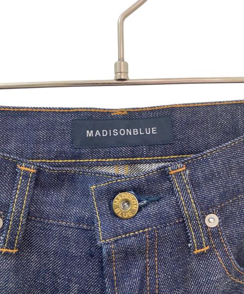 MADISON BLUE（マディソンブルー）MADISON BLUE (マディソンブルー) HEM CUT OFF STRAIGHT D DENIM インディゴ サイズ:02の古着・服飾アイテム