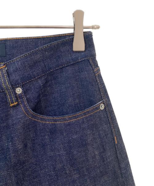 MADISON BLUE（マディソンブルー）MADISON BLUE (マディソンブルー) HEM CUT OFF STRAIGHT D DENIM インディゴ サイズ:02の古着・服飾アイテム