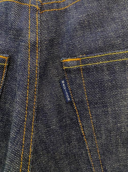 MADISON BLUE（マディソンブルー）MADISON BLUE (マディソンブルー) HEM CUT OFF STRAIGHT D DENIM インディゴ サイズ:02の古着・服飾アイテム