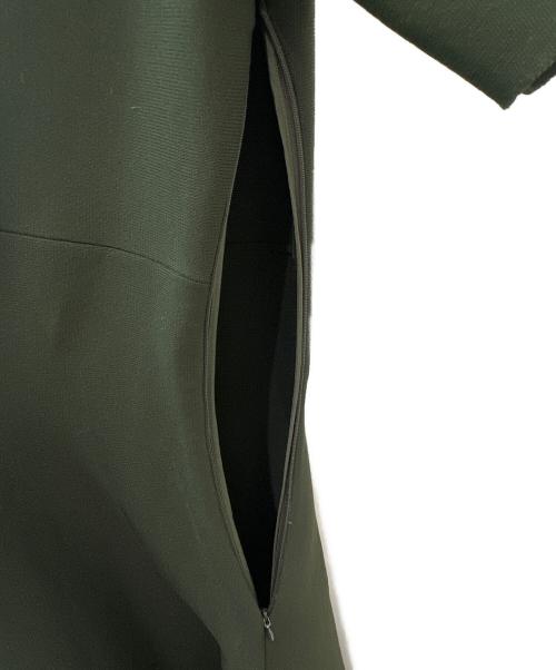 MADISON BLUE（マディソンブルー）MADISON BLUE (マディソンブルー) FLARE LONG KNIT DR グリーン サイズ:01の古着・服飾アイテム