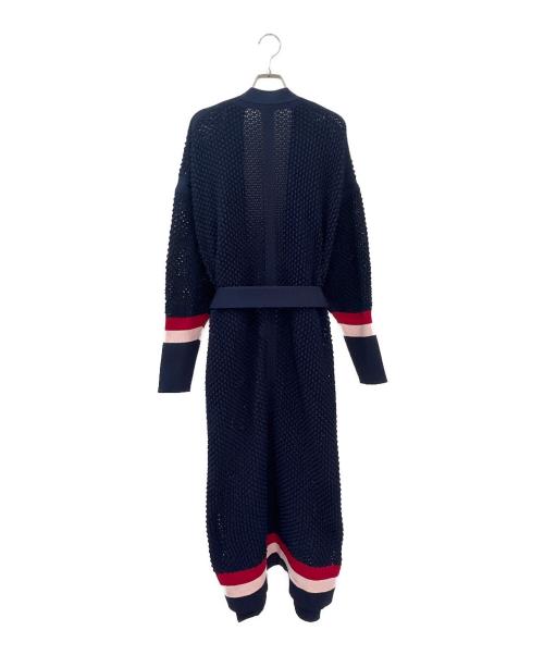 CFCL（シーエフシーエル）CFCL (シーエフシーエル) ロングカーディガン ネイビー サイズ:3の古着・服飾アイテム