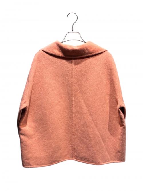 HERMES（エルメス）HERMES (エルメス) ジップアップダブルフェイスジャケット ピンク サイズ:34の古着・服飾アイテム