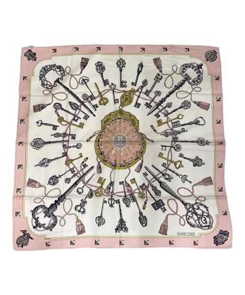 HERMES（エルメス）HERMES (エルメス) カレ90 ピンク サイズ:90の古着・服飾アイテム