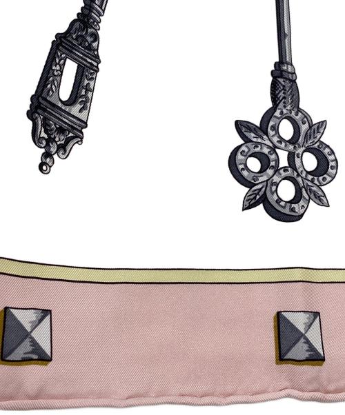 HERMES（エルメス）HERMES (エルメス) カレ90 ピンク サイズ:90の古着・服飾アイテム