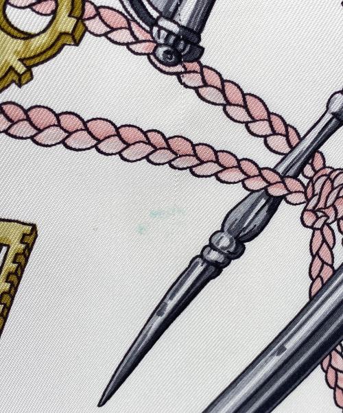 HERMES（エルメス）HERMES (エルメス) カレ90 ピンク サイズ:90の古着・服飾アイテム