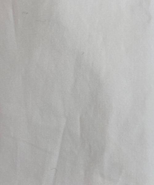 TWIN-SET（ツインセット）TWIN-SET (ツインセット) Poplin shirt with ruffles and pearls ホワイト サイズ:40の古着・服飾アイテム