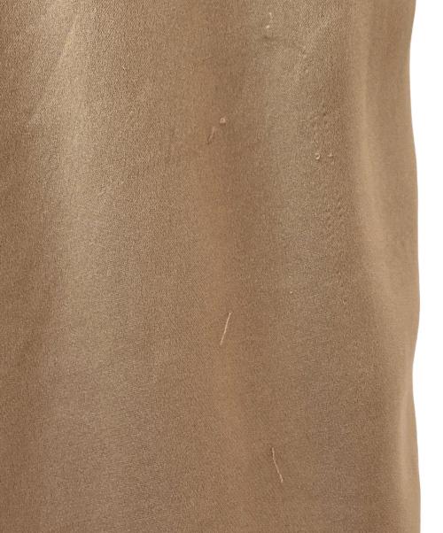 MUSE de Deuxieme Classe（ミューズ ドゥーズィエム クラス）MUSE de Deuxieme Classe (ミューズ ドゥーズィエム クラス) SILK SATIN EASY パンツ ブラウン サイズ:36の古着・服飾アイテム