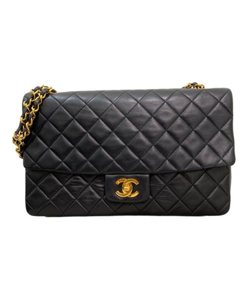 CHANEL（シャネル）CHANEL (シャネル) マトラッセ27 ブラック×ゴールド サイズ:27の古着・服飾アイテム