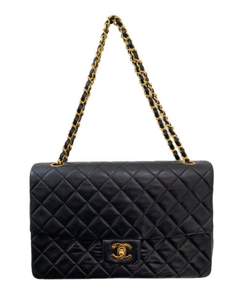 CHANEL（シャネル）CHANEL (シャネル) マトラッセ27 ブラック×ゴールド サイズ:27の古着・服飾アイテム