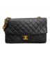 CHANEL（シャネル）の古着「マトラッセ27」｜ブラック×ゴールド