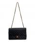 中古・古着 CHANEL (シャネル) マトラッセ27 ブラック×ゴールド サイズ:27：490000円