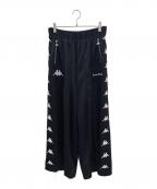 Acne studios×KAPPAアクネ ストゥディオス×カッパ）の古着「Relaxed fit trousers」｜ブラック