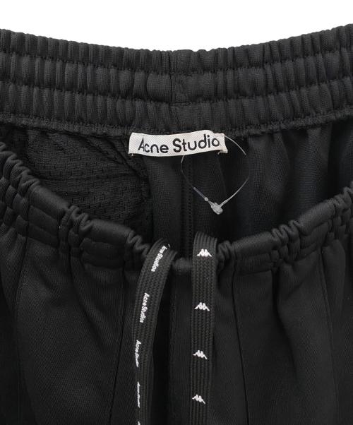 Acne studios（アクネ ストゥディオズ）Acne studios (アクネ ストゥディオス) KAPPA (カッパ) Relaxed fit trousers ブラック サイズ:XSの古着・服飾アイテム