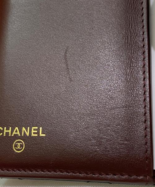 CHANEL（シャネル）CHANEL (シャネル) スモールジップウォレット ブラックの古着・服飾アイテム
