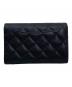 CHANEL (シャネル) スモールジップウォレット ブラック：150000円