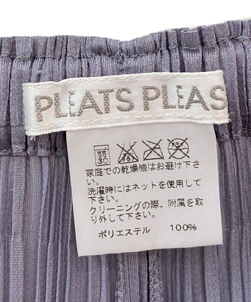 PLEATS PLEASE（プリーツプリーズ）PLEATS PLEASE (プリーツプリーズ) プリーツパンツ パープル サイズ:1の古着・服飾アイテム