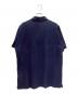 HERMES (エルメス) 鹿の子ポロシャツ ネイビー サイズ:Ｌ：18000円