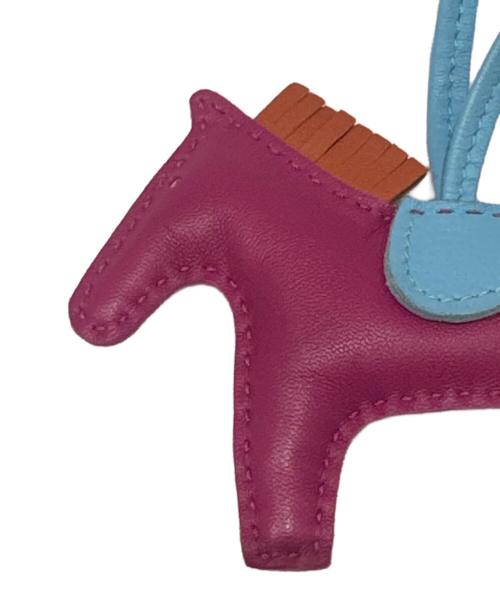 HERMES（エルメス）HERMES (エルメス) ロデオPM ショッキングピンク×スカイブルー サイズ:PMの古着・服飾アイテム