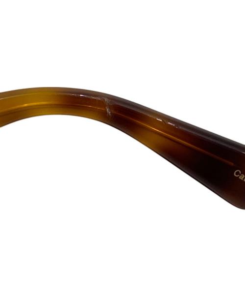 GUCCI（グッチ）GUCCI (グッチ) ラインストーン付サングラス ブラウン サイズ:50□23 140の古着・服飾アイテム