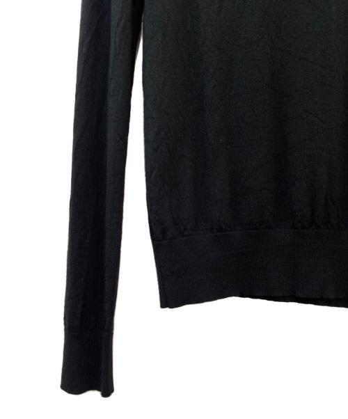 theory（セオリー）theory (セオリー) クルーネックニット ブラック サイズ:Sの古着・服飾アイテム