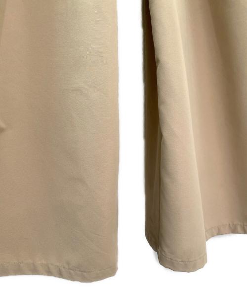 SEIVSON（セイヴソン）SEIVSON (セイヴソン) ロングフレアワイドパンツ ベージュ サイズ:Fの古着・服飾アイテム