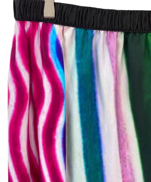 DRIES VAN NOTEN（ドリスヴァンノッテン）DRIES VAN NOTEN (ドリスヴァンノッテン) マルチカラーストライプスカート マルチカラー サイズ:38の古着・服飾アイテム