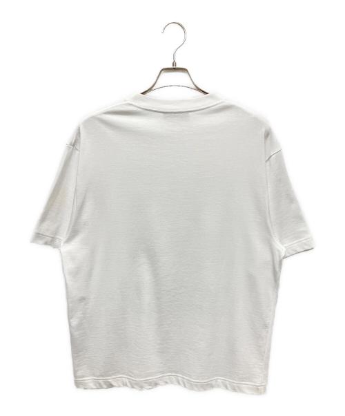 GUCCI（グッチ）GUCCI (グッチ) プリントコットンジャージーTシャツ ホワイト サイズ:XSの古着・服飾アイテム