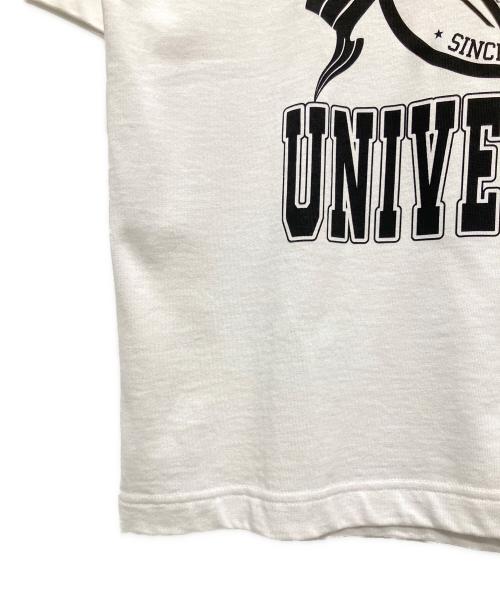 GUCCI（グッチ）GUCCI (グッチ) プリントコットンジャージーTシャツ ホワイト サイズ:XSの古着・服飾アイテム