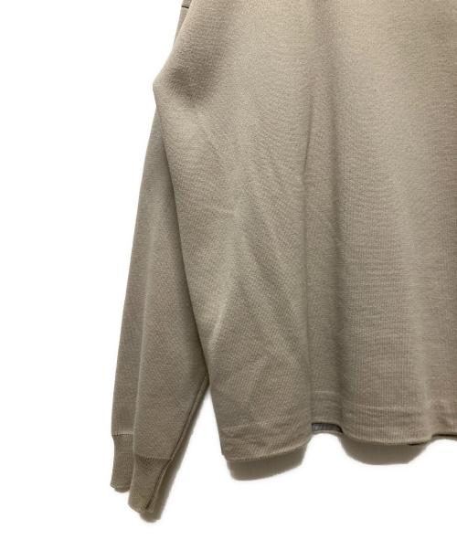 LOEWE（ロエベ）LOEWE (ロエベ) アナグラムインターシャポケットセーター グレー サイズ:XSの古着・服飾アイテム