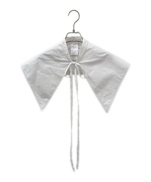 patou（パトゥ）patou (パトゥ) オーガニックコットンポプリン カラー ホワイトの古着・服飾アイテム