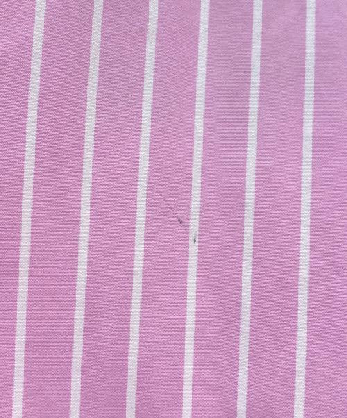 LIVIANA CONTI（リビアナコンティ）LIVIANA CONTI (リビアナコンティ) フリルストライプブラウス ピンク サイズ:Sの古着・服飾アイテム