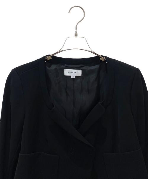 CARVEN（カルヴェン）CARVEN (カルヴェン) VESTE CADY ジャケット ブラック サイズ:38の古着・服飾アイテム
