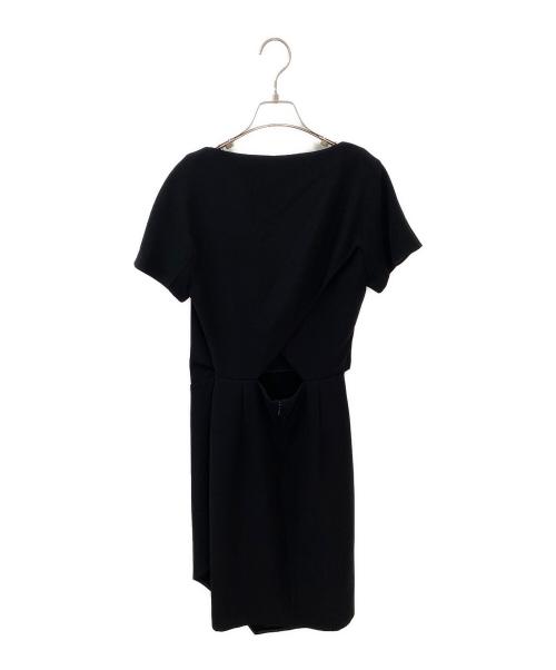 CARVEN（カルヴェン）CARVEN (カルヴェン) ROSE CADYバックオープンドレス ブラック サイズ:38の古着・服飾アイテム