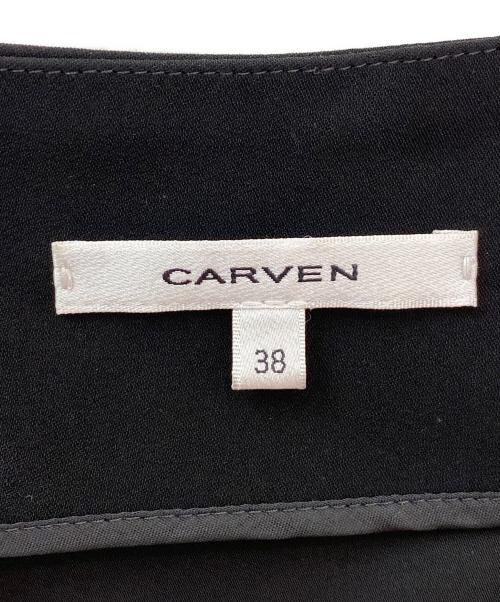 CARVEN（カルヴェン）CARVEN (カルヴェン) ROSE CADYバックオープンドレス ブラック サイズ:38の古着・服飾アイテム