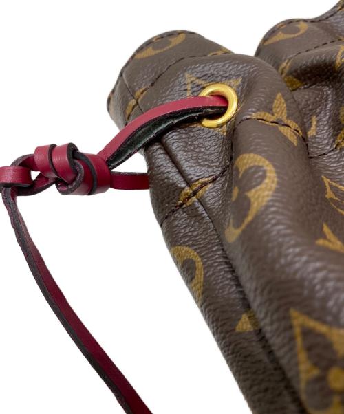 LOUIS VUITTON（ルイ ヴィトン）LOUIS VUITTON (ルイ ヴィトン) ポッシュ・ノエ ブラウン×ピンクの古着・服飾アイテム
