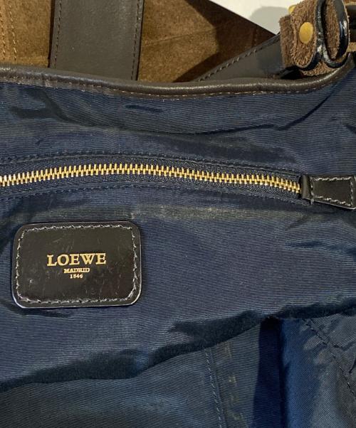 LOEWE（ロエベ）LOEWE (ロエベ) ハンドバッグ ブラウンの古着・服飾アイテム