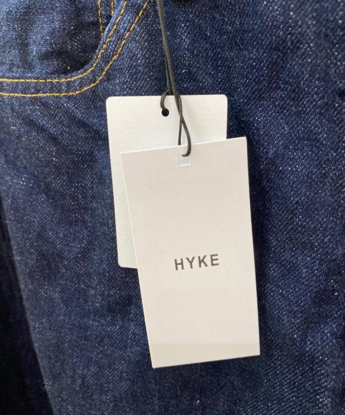 HYKE（ハイク）HYKE (ハイク) DENIM BARREL LEG JEANS インディゴ サイズ:2の古着・服飾アイテム
