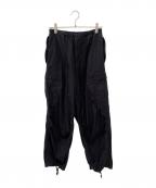 HYKEハイク）の古着「カーゴパンツ」｜ブラック