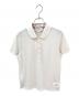 THOM BROWNE. NEW YORK（トムブラウンニューヨーク）の古着「ポロシャツ」｜ホワイト