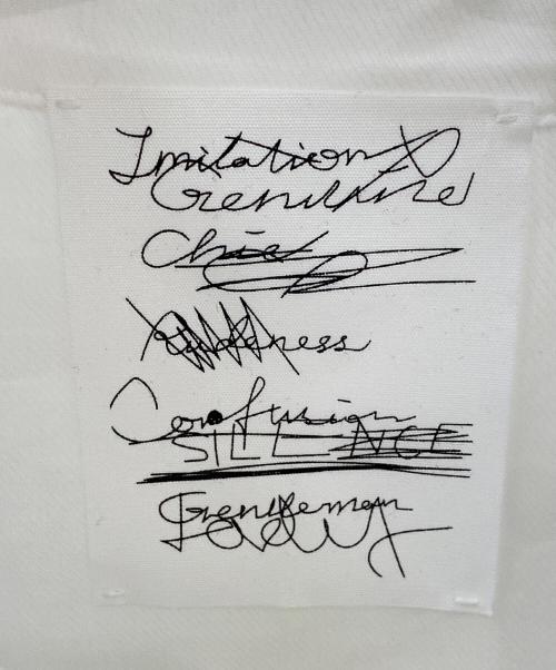 CHAOS（カオス）CHAOS (カオス) リネンスタンドカラージップジャケット ホワイト サイズ:Fの古着・服飾アイテム