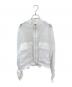 CHAOS（カオス）の古着「リネンスタンドカラージップジャケット」｜ホワイト