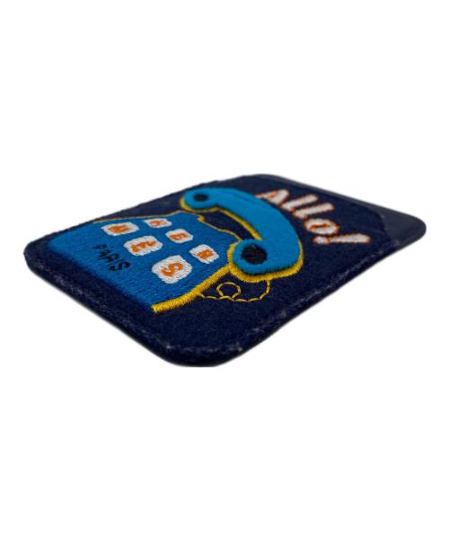 HERMES（エルメス）HERMES (エルメス) カードケース 《MagSafe》 エマン “アロ！” ネイビーの古着・服飾アイテム