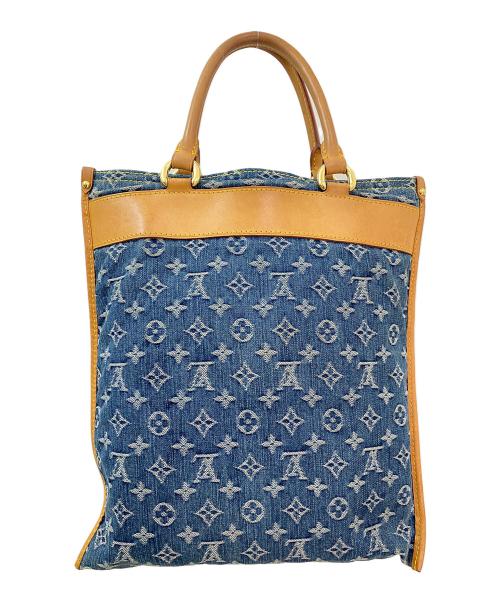 LOUIS VUITTON（ルイ ヴィトン）LOUIS VUITTON (ルイ ヴィトン) フラットショッパー ブルーの古着・服飾アイテム