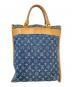 LOUIS VUITTON (ルイ ヴィトン) フラットショッパー ブルー：130000円