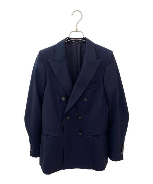 DEUXIEME CLASSE（ドゥーズィエム クラス）DEUXIEME CLASSE (ドゥーズィエム クラス) ダブルジャケット ネイビー サイズ:36の古着・服飾アイテム